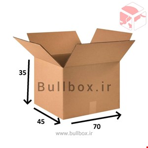 کارتن اسباب کشی نو بدون چاپ پنج لایه سایز 35*45*70