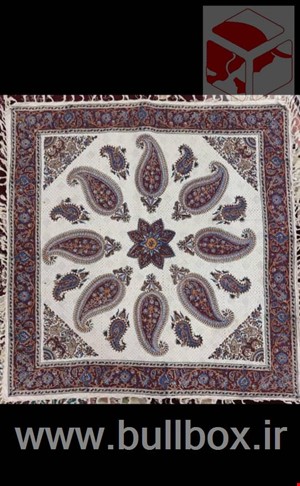 رومیزی و سفره سنتی قلم کاری اصفهان طرح ۲