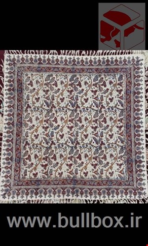 رومیزی و سفره سنتی قلم کاری اصفهان طرح ۳