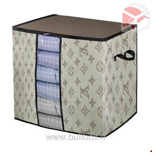 باکس لباس زیپ دار طرح LV برند ( myhomepack)