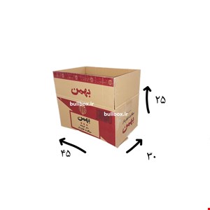 کارتن اسباب کشی 3 لایه سایز 25*30*45